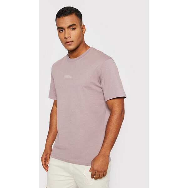 Jack&Jones T-Shirt Globe 12200759 Różowy Relaxed Fit