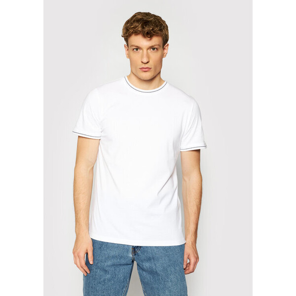 Jack&Jones PREMIUM T-Shirt Blalucas 12184760 Biały Regular Fit