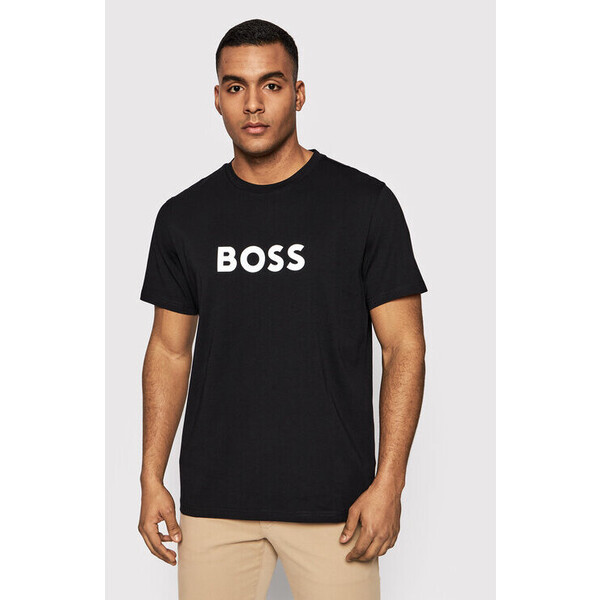 Boss T-Shirt 50469289 Czarny Relaxed Fit