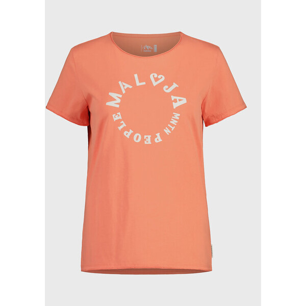 Maloja T-Shirt NavisM. 35401-1-8676 Różowy Regular Fit