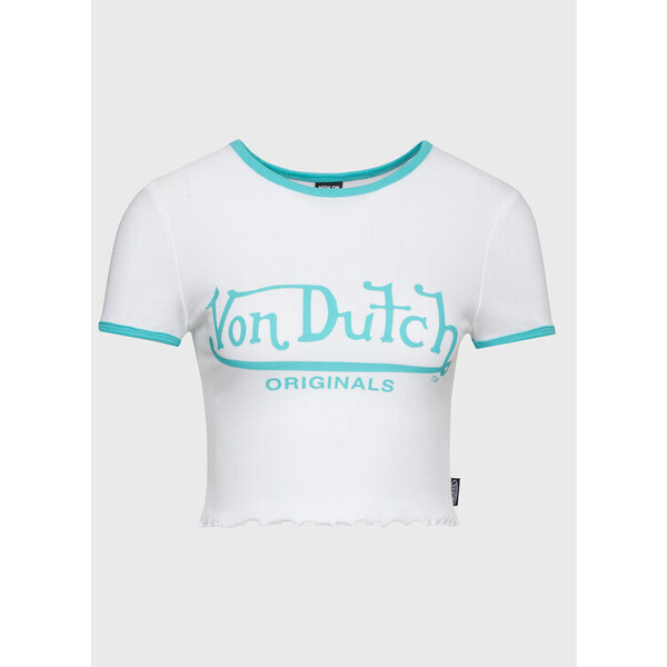 Von Dutch T-Shirt Ami 6230070 Biały Regular Fit
