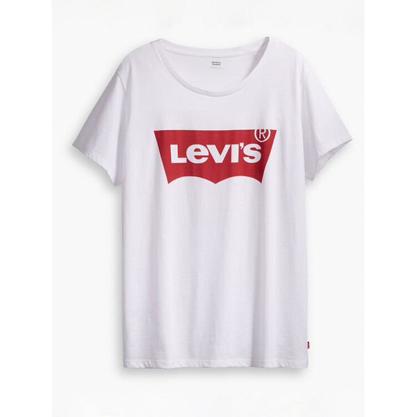 Levi's® T-Shirt The Perfect Graphic 357900000 Biały Regular Fit