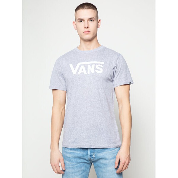 Vans T-Shirt Classic VN0000UMATH1 Szary Regular Fit
