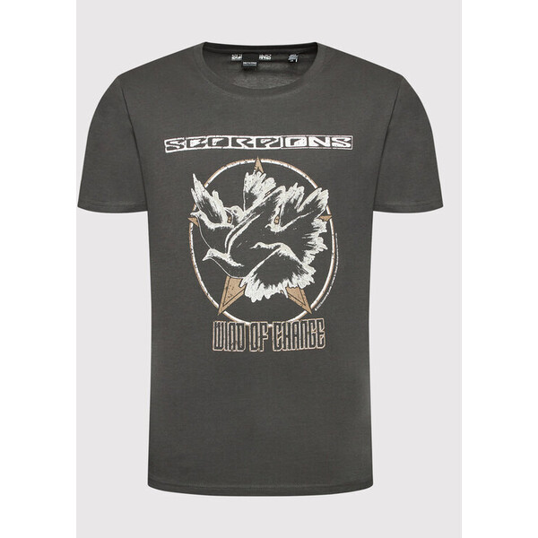 Only & Sons T-Shirt Scorpions 22024237 Szary Regular Fit