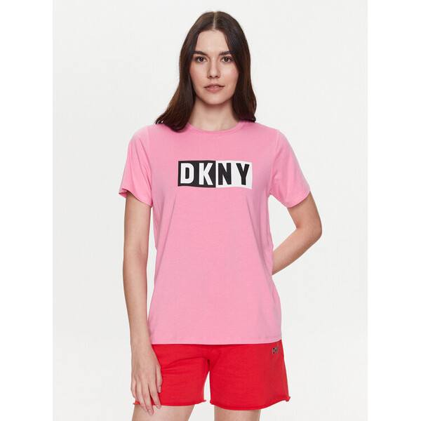 DKNY Sport T-Shirt DP2T5894 Różowy Classic Fit