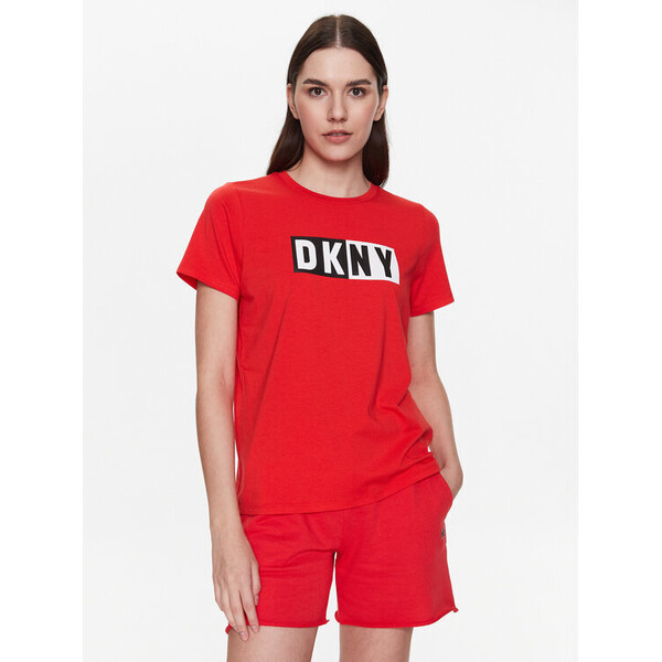 DKNY Sport T-Shirt DP2T5894 Czerwony Classic Fit
