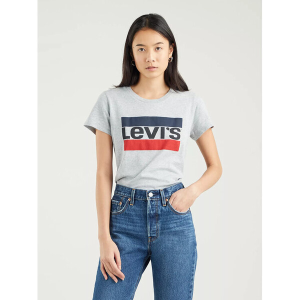 Levi's® T-Shirt The Perfect Tee 173691687 Szary Regular Fit