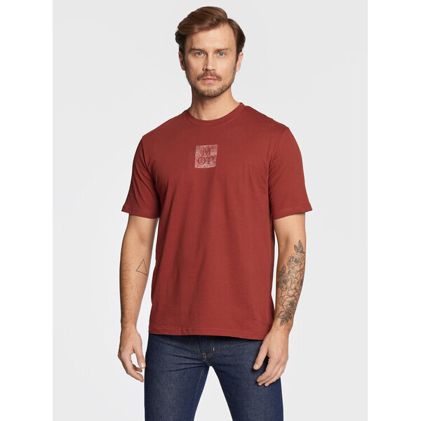 Marc O'Polo T-Shirt 226 2012 51080 Pomarańczowy Regular Fit