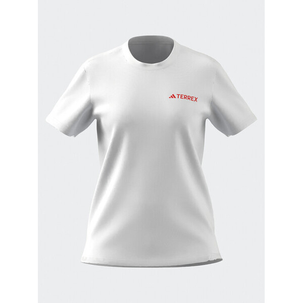 adidas T-Shirt IL2644 Biały Regular Fit