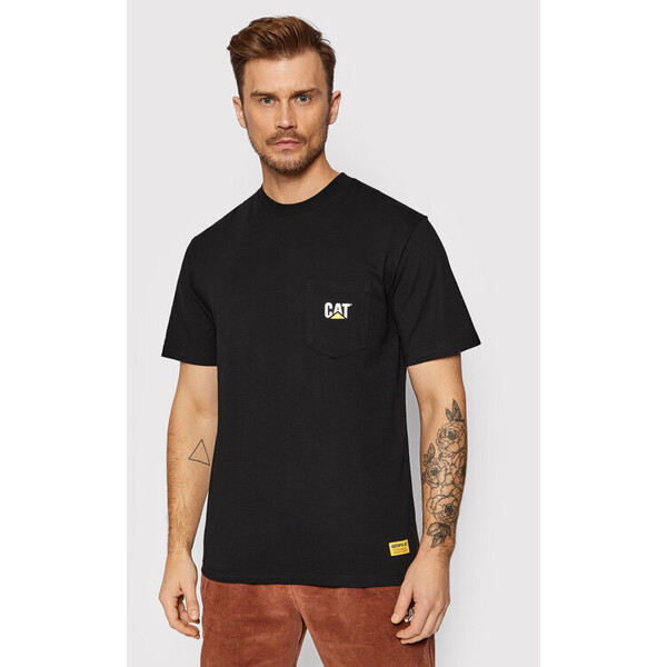CATerpillar T-Shirt 2511868 Czarny Regular Fit