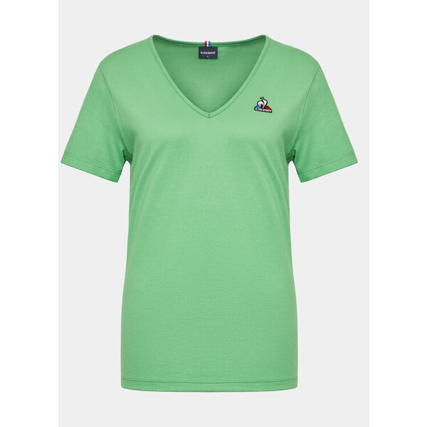 Le Coq Sportif T-Shirt 2220635 Zielony Regular Fit