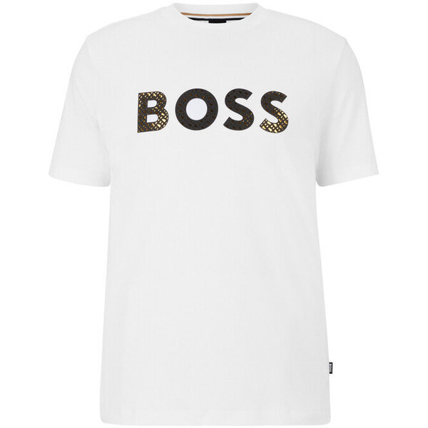 Boss T-Shirt 50481590 Biały Regular Fit