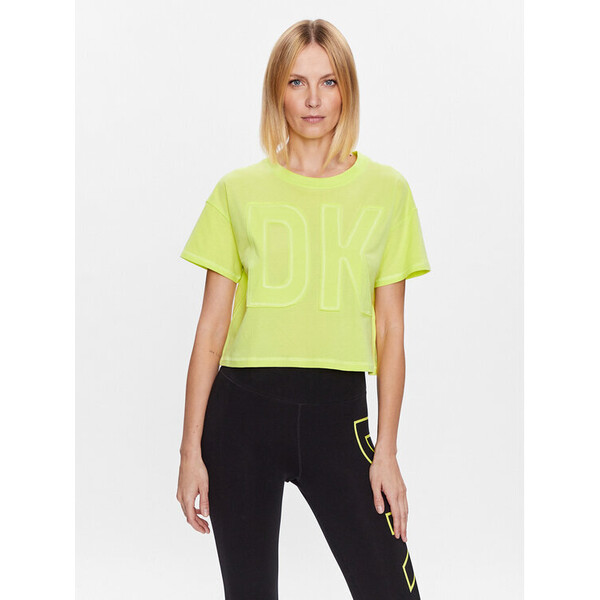 DKNY Sport T-Shirt DP3T9218 Żółty Classic Fit