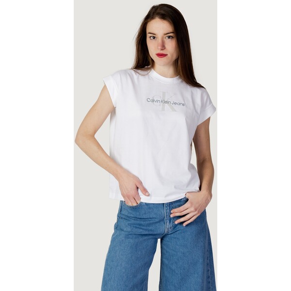Calvin Klein Jeans T-shirt z nadrukiem C1821D0O6-A11