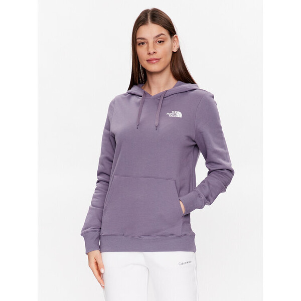 The North Face Bluza NF0A827L Fioletowy Regular Fit