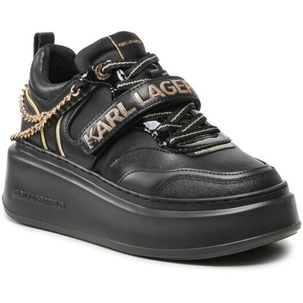 KARL LAGERFELD Sneakersy KL63540E Czarny