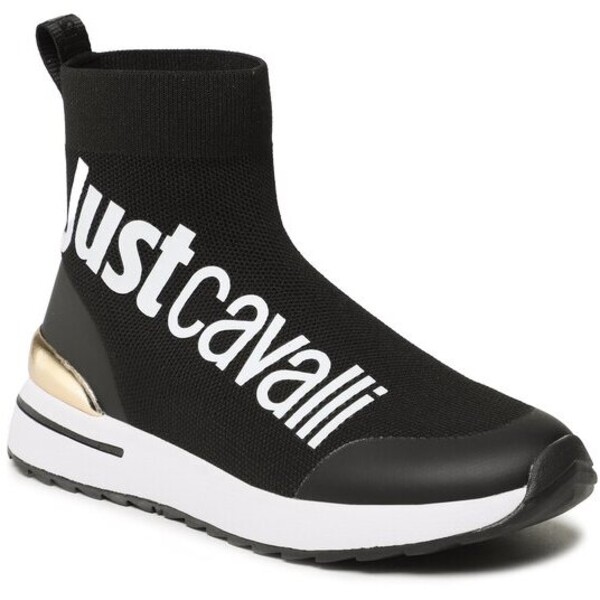 Just Cavalli Sneakersy 74RB3SD2 Czarny