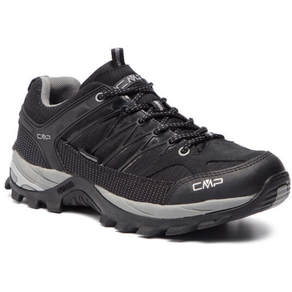 CMP Trekkingi Rigel Low Trekking Shoes Wp 3Q54457 Czarny