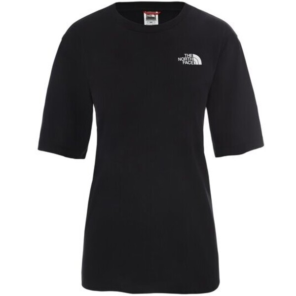 The North Face T-Shirt Boyfriend Simple Dome Czarny Regular Fit