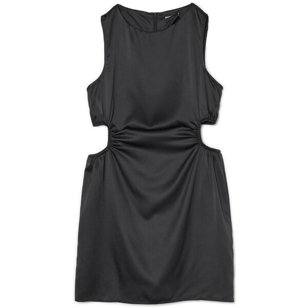 Cropp Czarna sukienka z wycięciami 5634S-99X
