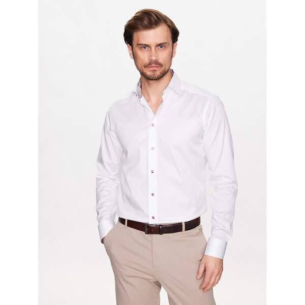 Eton Koszula 100004299 Biały Slim Fit