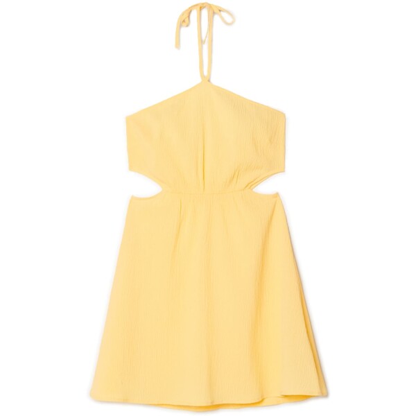 Cropp Żółta sukienka mini 2679W-11X