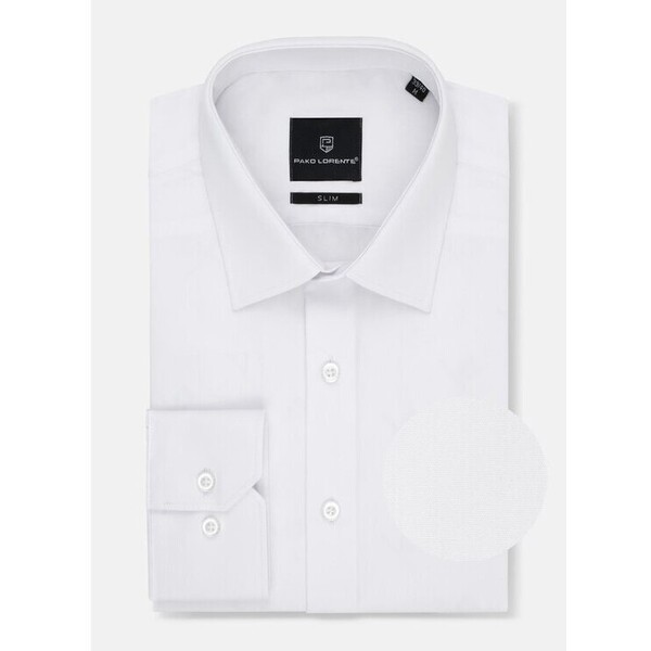 Pako Lorente Koszula P20SB-1X-565 Biały Slim Fit