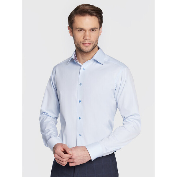 Eton Koszula 100004052 Niebieski Slim Fit