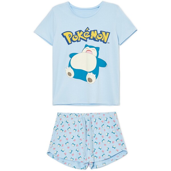 Cropp Krótka niebieska piżama Pokemon 0686S-50X