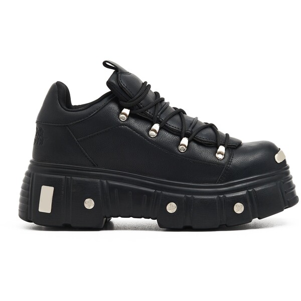 Cropp Czarne sneakersy na platformie 8894V-99X
