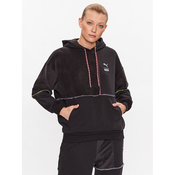 Puma Bluza THE RAGGED PRIEST 539128 Czarny Relaxed Fit