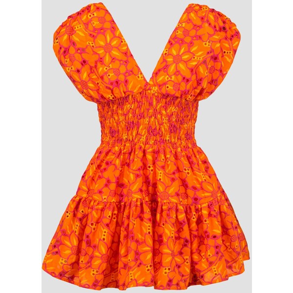 Sukienka Waimari Frida D296CTO-orange D296CTO-orange