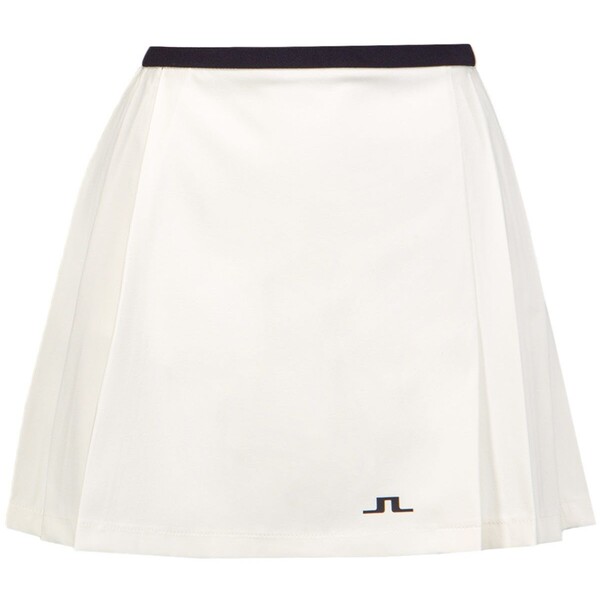 J Lindeberg Spódnica J.Lindeberg Sierra Pleat Skirt GWSD06673-white GWSD06673-white
