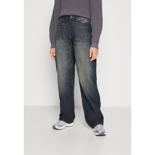 Weekday RAIL MID LOOSE Jeansy Relaxed Fit WEB21N03I-K22