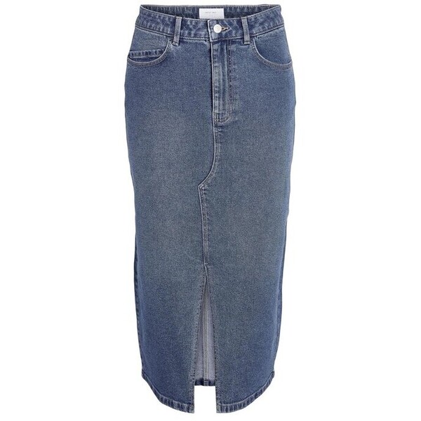 Noisy May Spódnica jeansowa 27030068 Niebieski Regular Fit