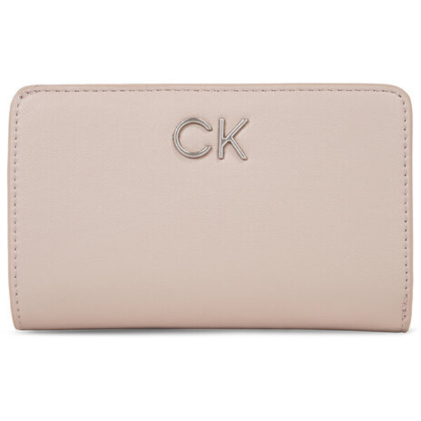 Calvin Klein Portfel damski Re-Lock Bifold French Wallet K60K608992 Szary