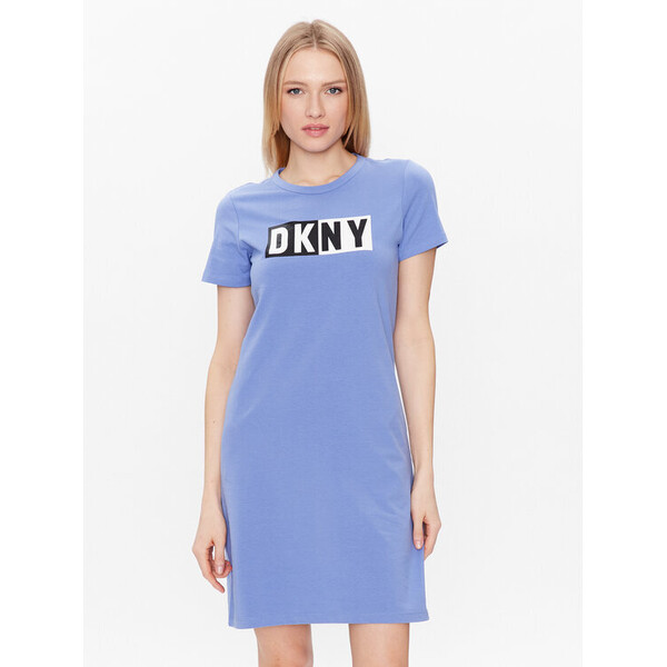 DKNY Sport Sukienka tenisowa DP2D4261 Niebieski Classic Fit