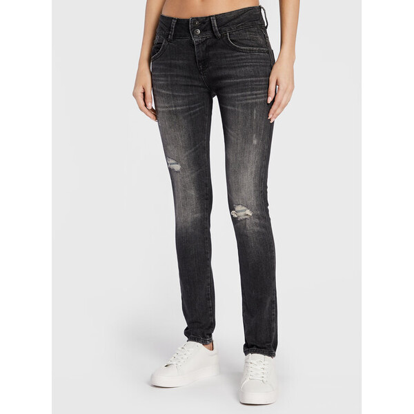 LTB Jeansy Molly 51468 15200 Szary Super Slim Fit