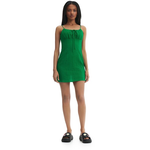 Cropp Zielona sukienka mini 5332X-77X