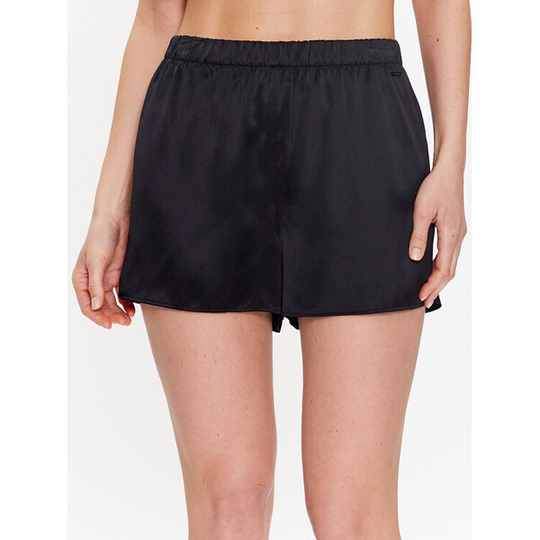 Calvin Klein Underwear Szorty piżamowe 000QS6985E Czarny Regular Fit