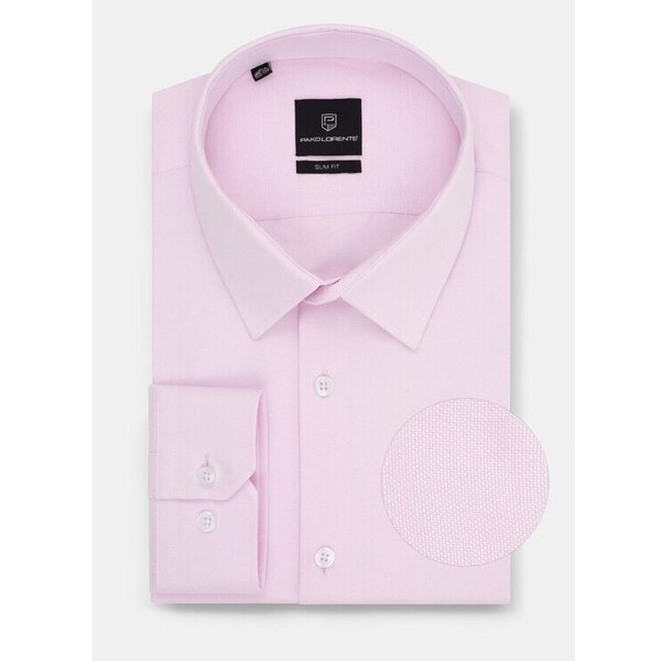 Pako Lorente Koszula PPLM9-1X-462 Różowy Regular Fit