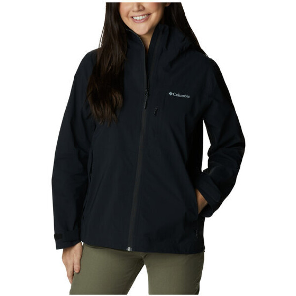 Kurtka outdoor Columbia Ampli-Dry Waterproof Shell Jacket Czarny Regular Fit