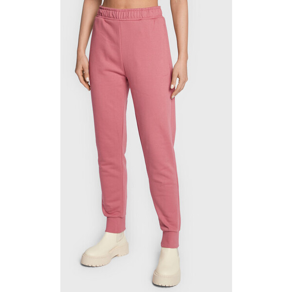 Outhorn Spodnie dresowe TTROF041 Różowy Relaxed Fit