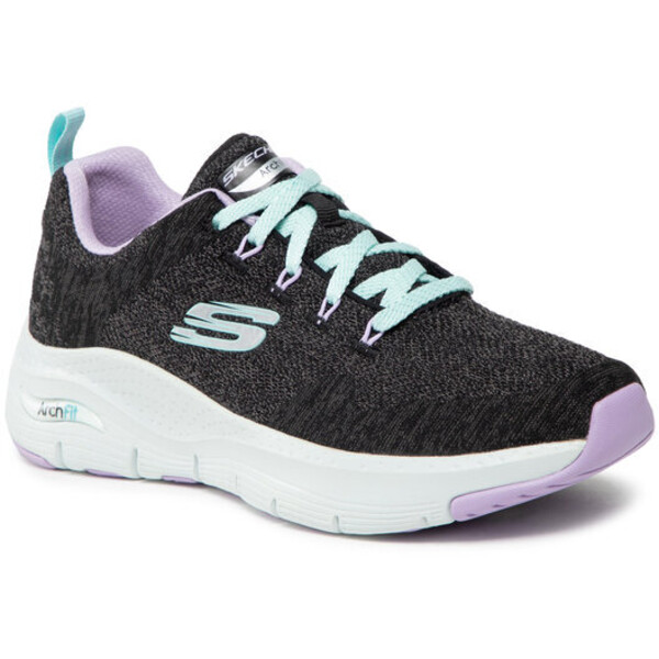 Sneakersy Skechers Arch Fit Comfy Wave Szary