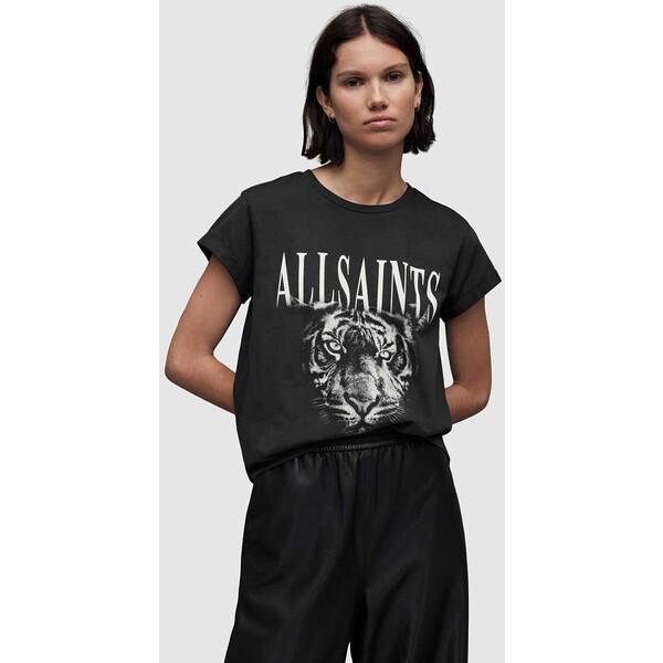 AllSaints t-shirt bawełniany TRINITY ANNA TEE WG021Z