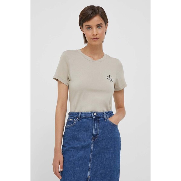 Calvin Klein Jeans t-shirt bawełniany 2-pack J20J219734
