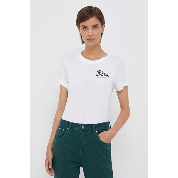 Calvin Klein Jeans t-shirt bawełniany J20J222236