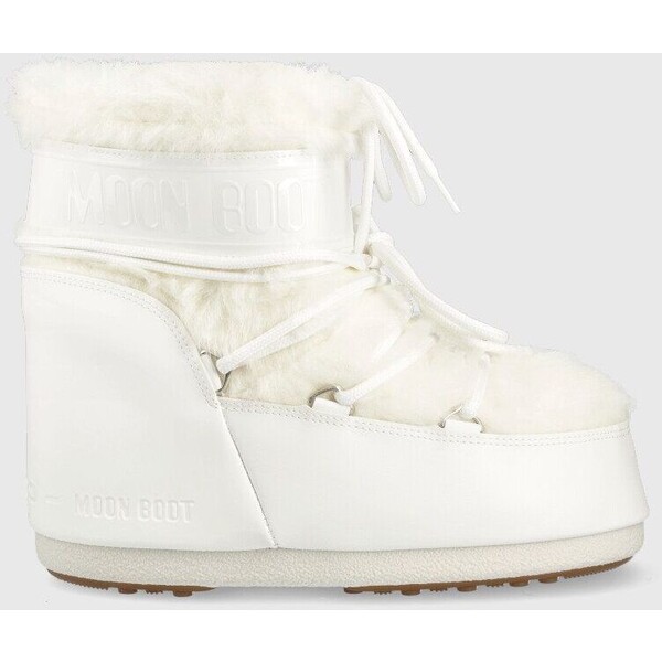 Moon Boot śniegowce Icon Low Faux Fur 14093900.OPTICALWHI