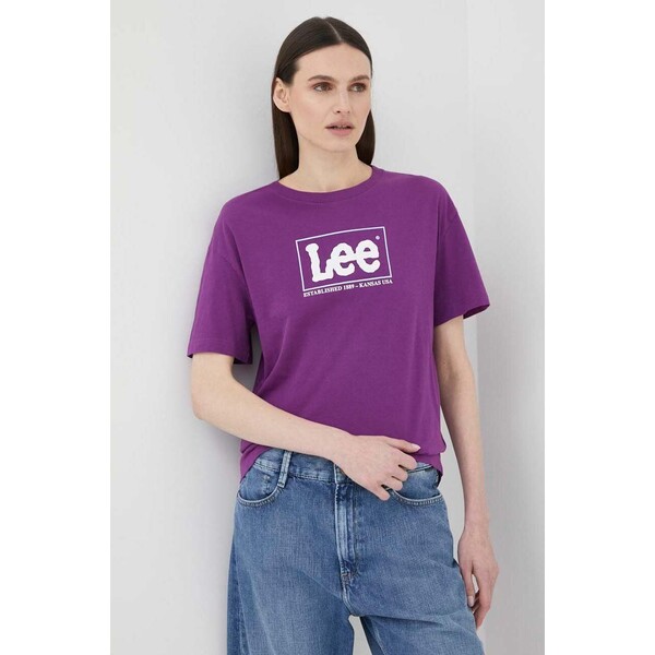 Lee t-shirt bawełniany L43UEPA10