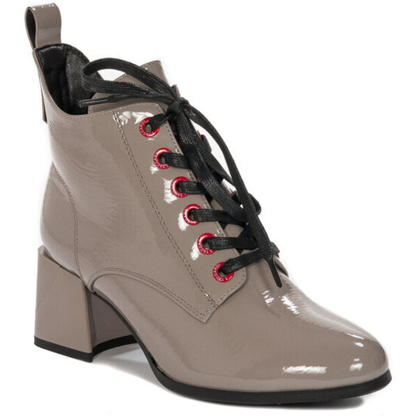 D&A Botki MR870-66 TAUPE Szary